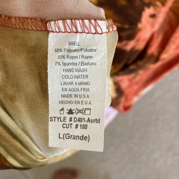 Portrait Draped Neck Sheath Dress, size L - Picture 5 of 8